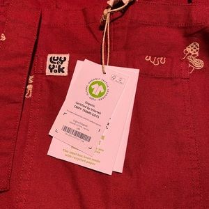 Lucy and Yak Mushroom Overalls